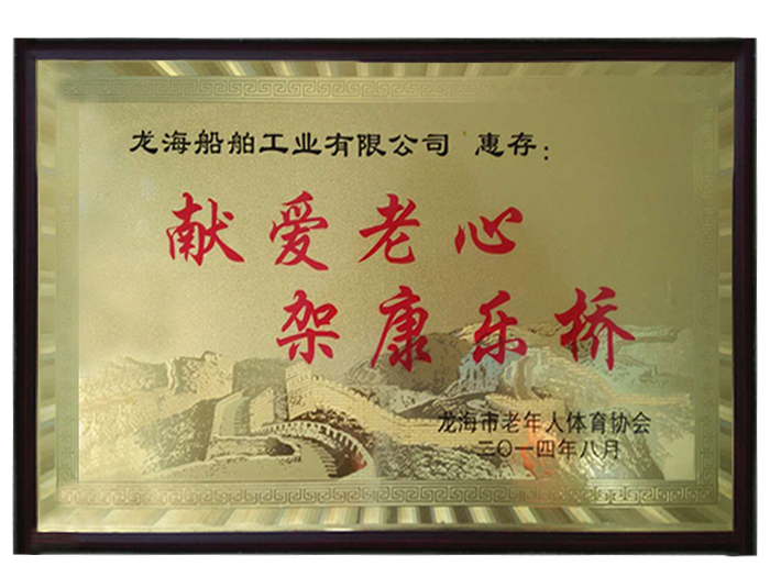 獻愛老心架康樂橋